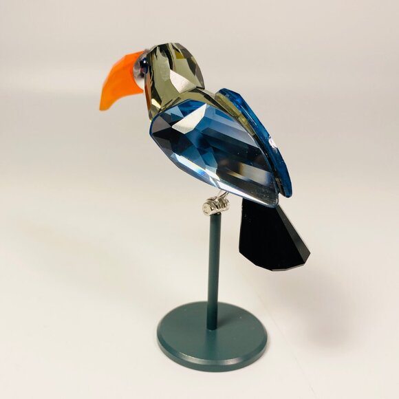 RARE !! Swarovski Paradise bird - Bamba Black Diamond 284062 - Picture 3 of 7